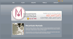 Desktop Screenshot of mecanitzats-muntada.com